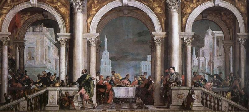 Paolo Veronese The guest time in the house of Levi Sweden oil painting art